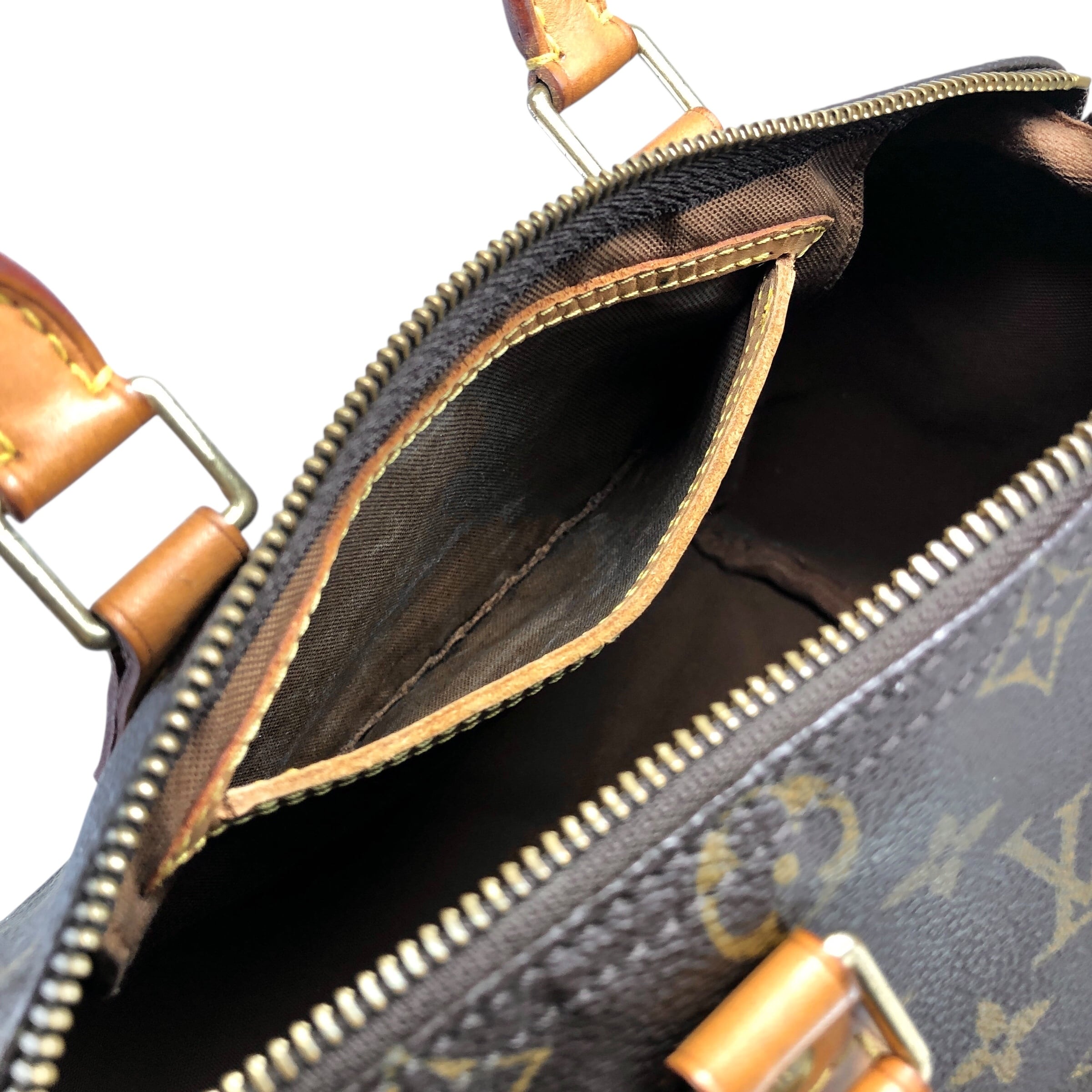LOUIS VUITTON ルイヴィトン ハンドバッグ ブラウン モノグラム PVC
