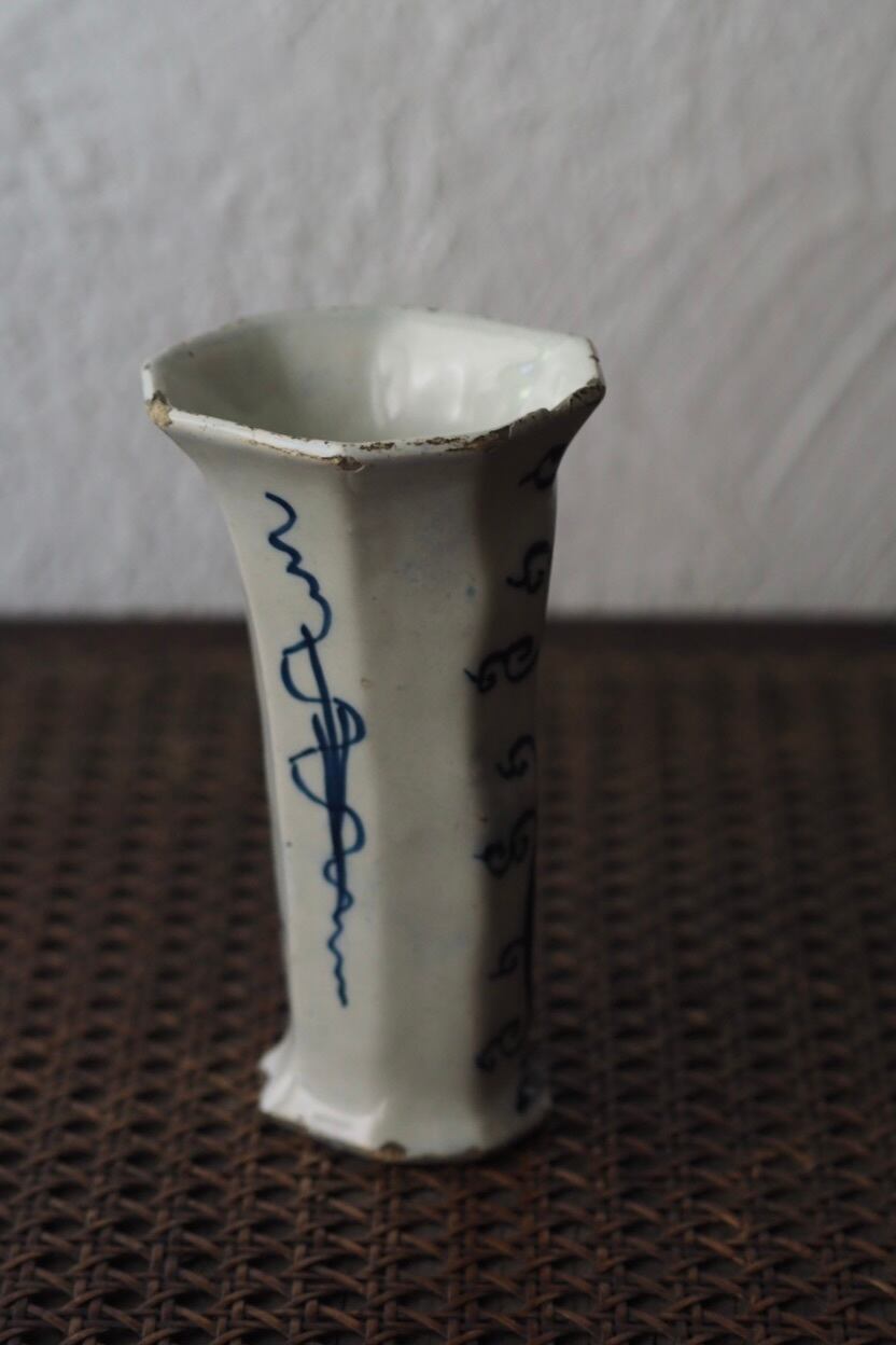アンティーク デルフト花器-antique delft vase | PAY ID