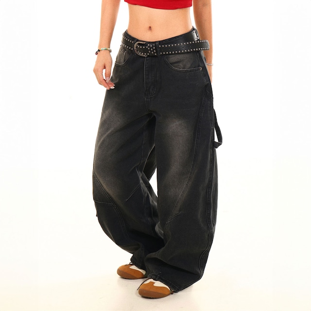 ヒップロゴレトログラフィックデニム R00962