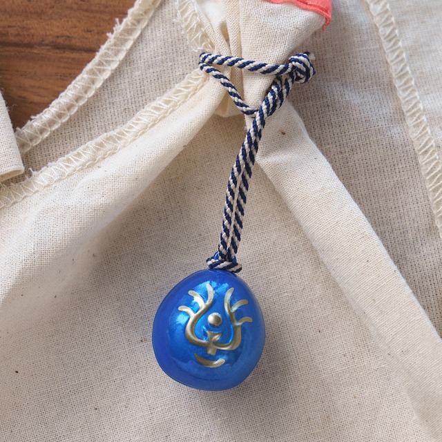 天空の城ラピュタ　ころ鈴根付 / ストラップ（飛行石/0156）