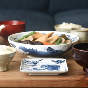 【natural69】【波佐見焼】【古波佐見】【盛皿】【約23.5cm】 波佐見焼 食器 大鉢  ボウル パスタカレー 北欧 かわいい