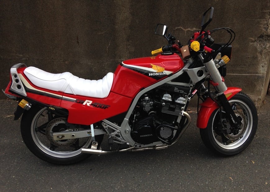 CBR400Fタックロール