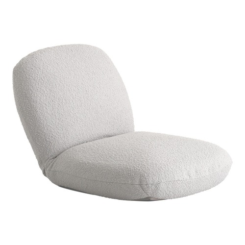 大人かわいい インテリア ブークレ 座椅子 14段階にリクライニング