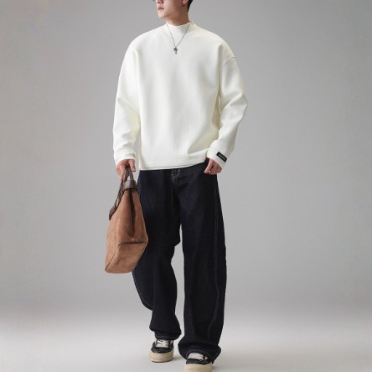 ミニマルデザイン裏起毛スウェット　TB1722・画像11