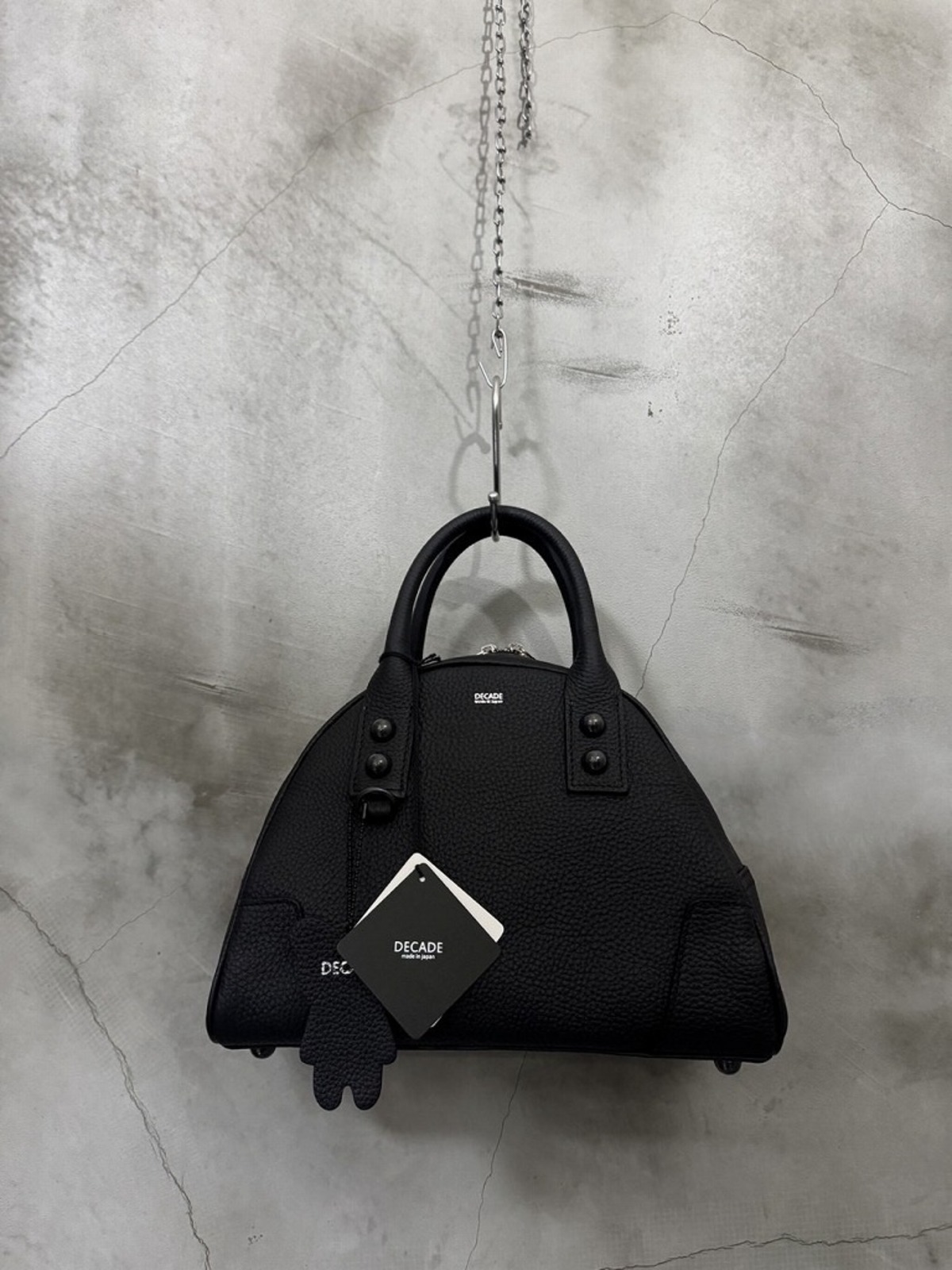 DECADE ディケイド MINI BOSTON BAG ブラック | batsutaka