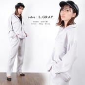 \SALE/◆プリーツ ビッグCPOジャケット◆ng-83121