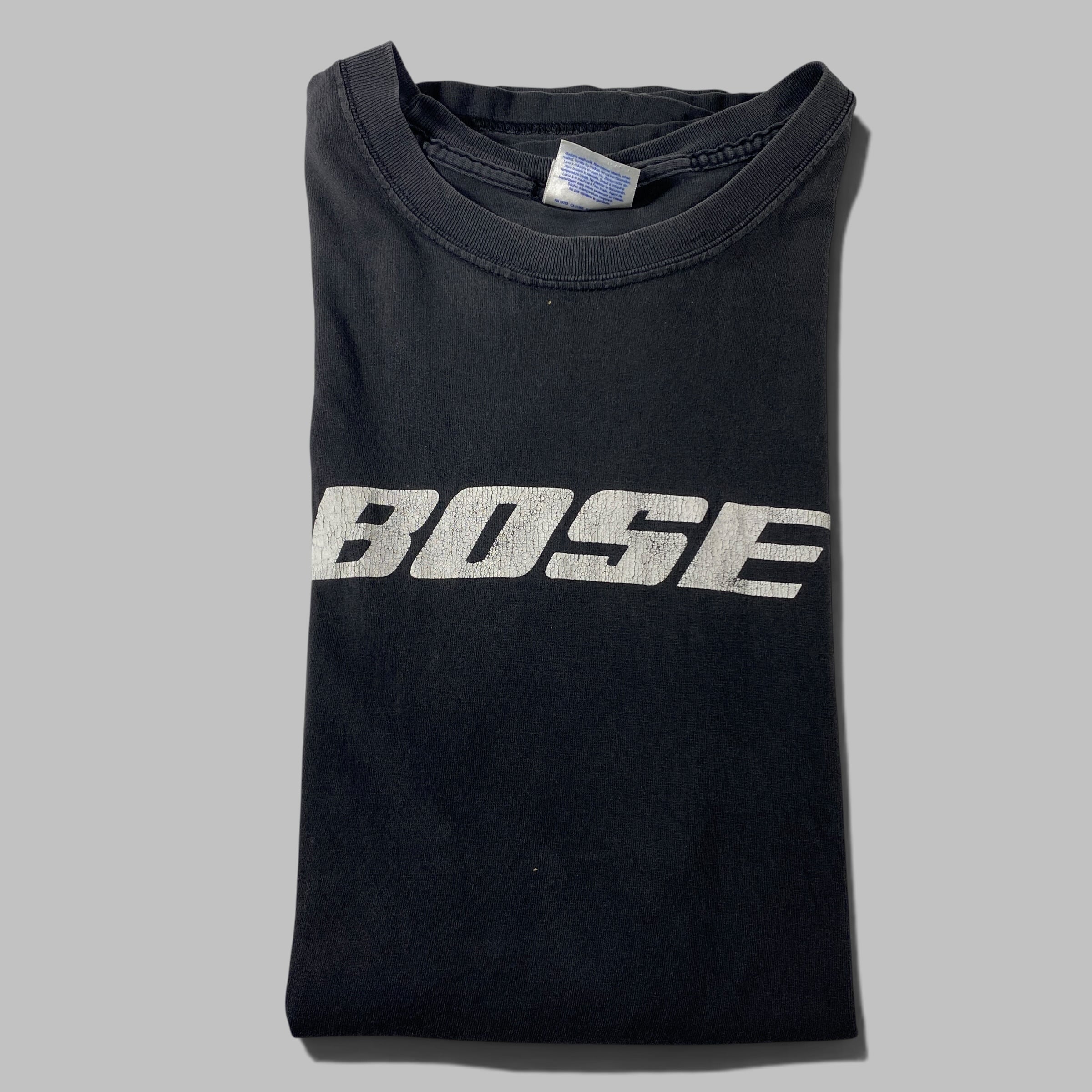 00s Hanes製 BOSE ロゴTee 2XL 黒 メキシコ製 00s Hanes製 BOSE ロゴ