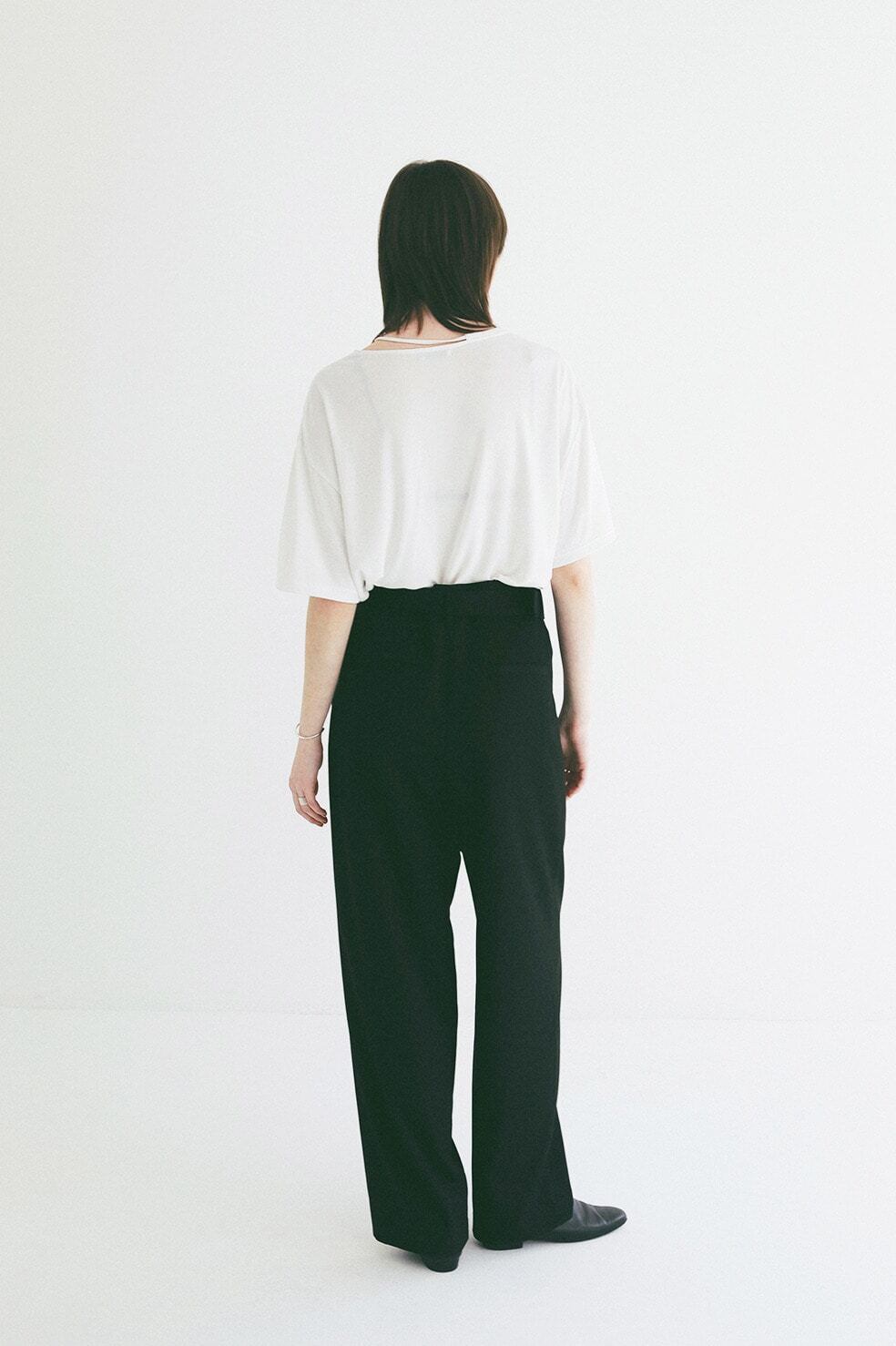 CLANE DROOP THIN CODE SOFT TOPS | FLICKA ASHIYA