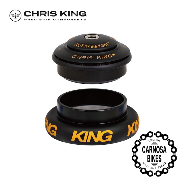 【CHRIS KING】InSet 7 [インセットセブン] Two-Tone Matte-Black/Gold 限定カラー