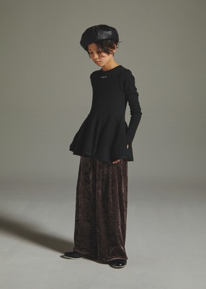 Mall tacking wide pants _L/XL size