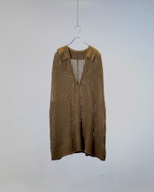 METHO - Harinuki Skipper Vest : sand brown