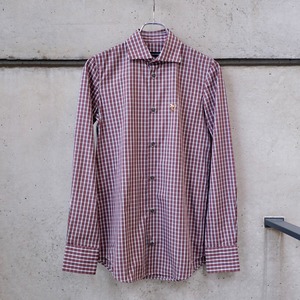 Dsquared2 / Contrast Collar Striped Shirt