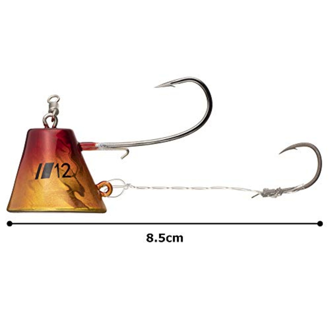 メジャークラフト タイラバ 鯛乃実 富士山テンヤ 12号 TM-FT レッドゴールド 48 g ♯1 ルアー