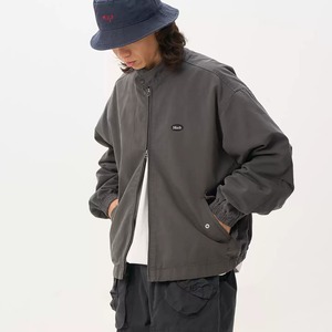 コットン スタンドカラー ジップジャケット K5420