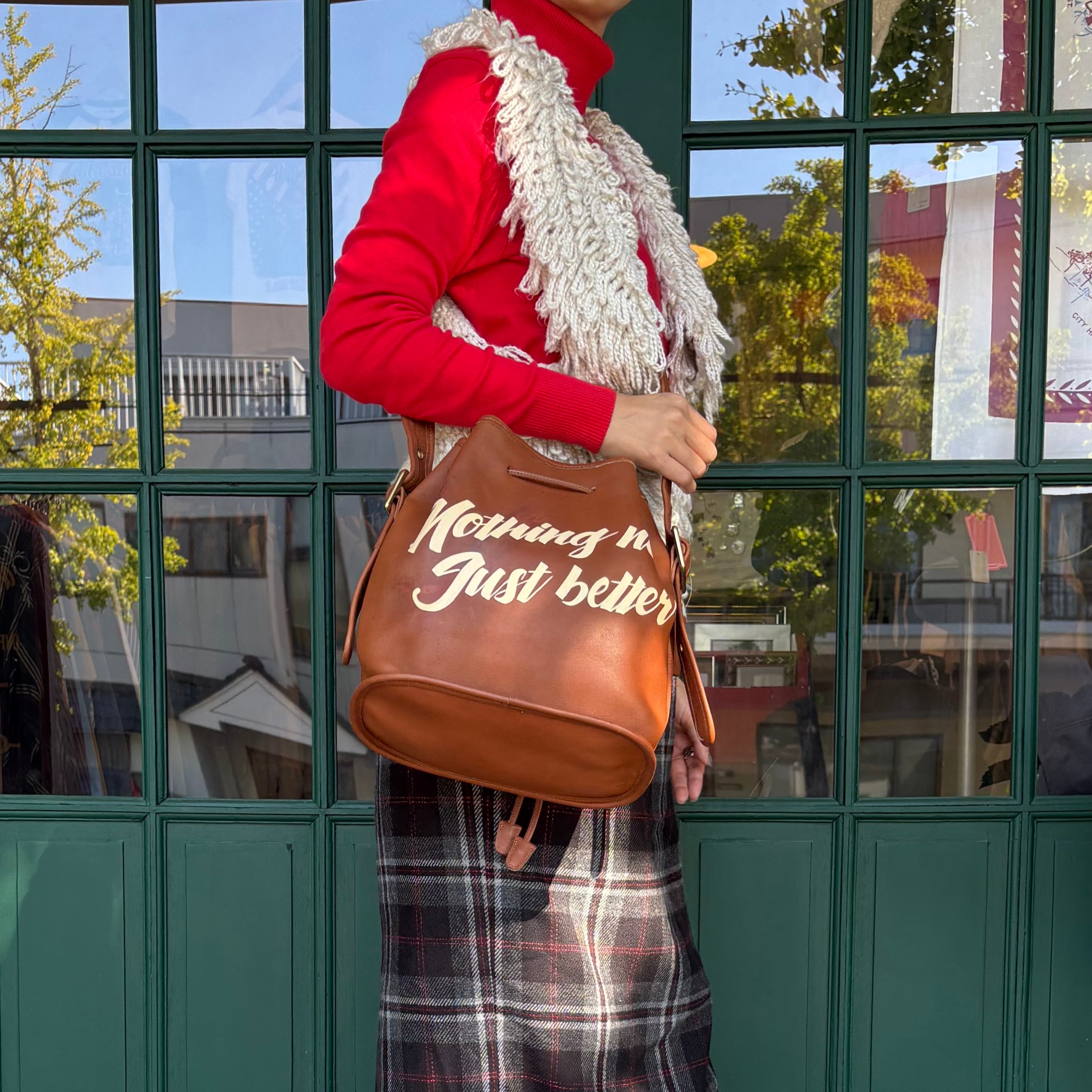 Old Coach Painting Leather Bag ( Nothing New, Just Better)