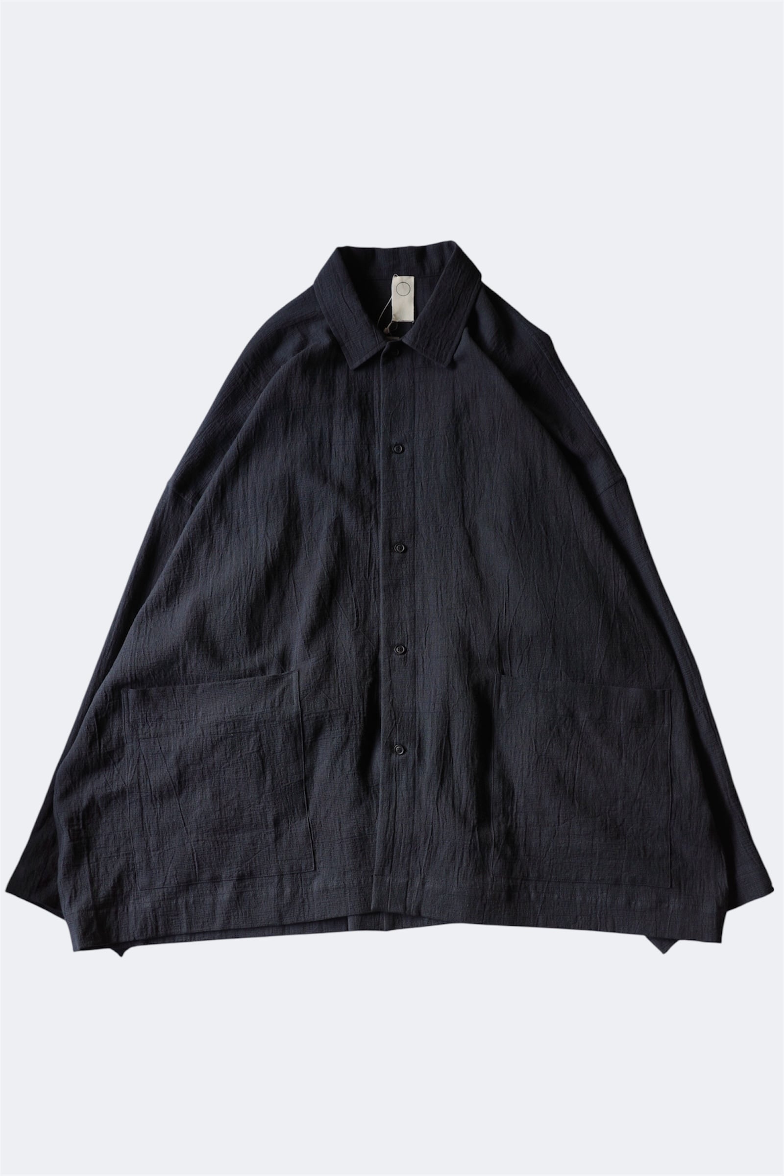 O project【WIDE FIT SHORT PANTS/ WASHED PANAMA COTTON LINEN