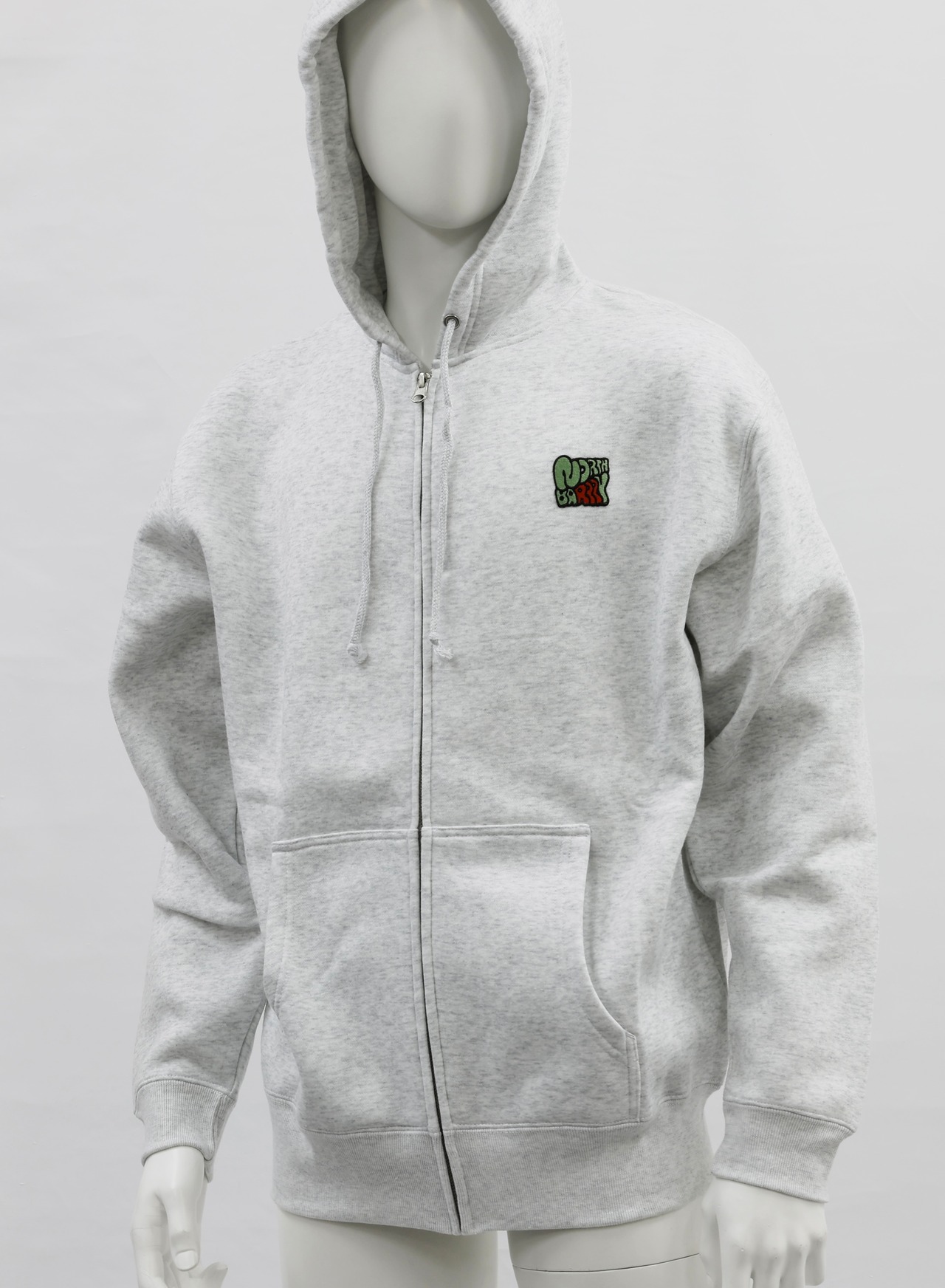 NORTH BARRRY オリジナルロゴ　ZIP HOODIE（ｼﾞｯﾌﾟﾊﾟｰｶｰ）