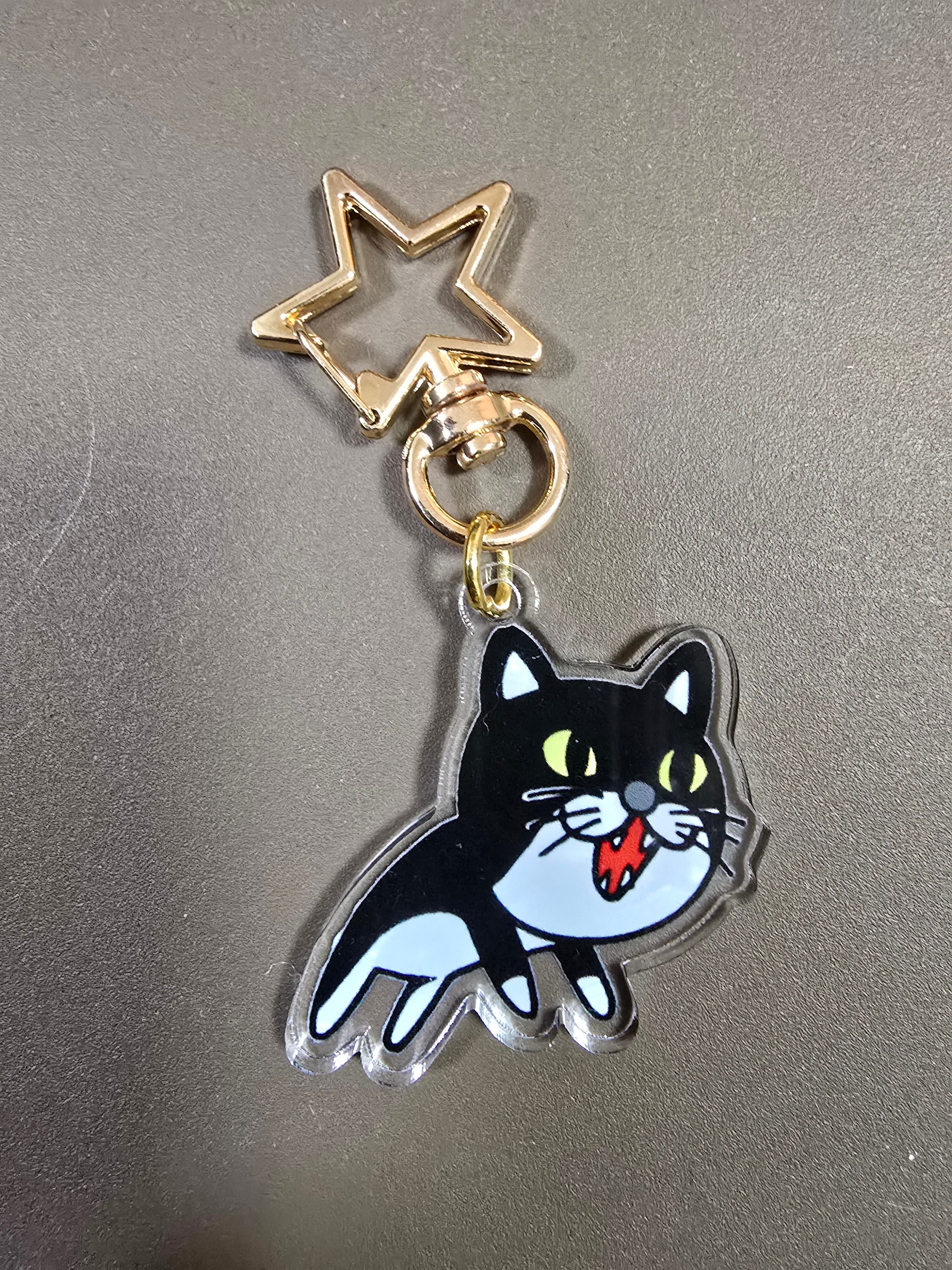 新キャラクターアクリルキーホルダー【猫】 | tomochan shop