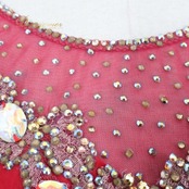 社交ダンス 衣装 スタンダードドレス ワンピース ドレス レッド系 シルバー系 赤 フロート レース デモ 競技 ダンス パーティ 発表会 落ち感 高級感 上品 社交ダンスワンピース レディース 社交ダンスドレス デモンストレーション ビジュー ラインストーン フロートレース ワンピースドレス ラグジュアリー 大人可愛い 華やか フェミニン 演技衣装 舞台衣装 発表会衣装