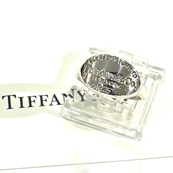TIFFANY&CO.】【9号】2663 リターントゥ ティファニー オーバルタグ