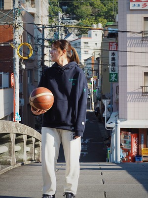 2022 AW “NTH HOODIE” color Navy×Applegreen