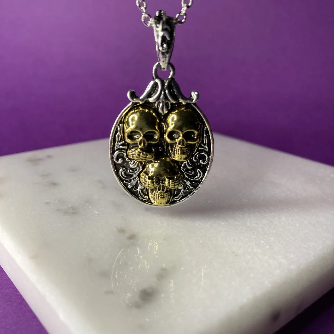 再入荷【復縁成就 縁結び 愛され体質に変わる 魅力を高める】Lucky Skull Amulet