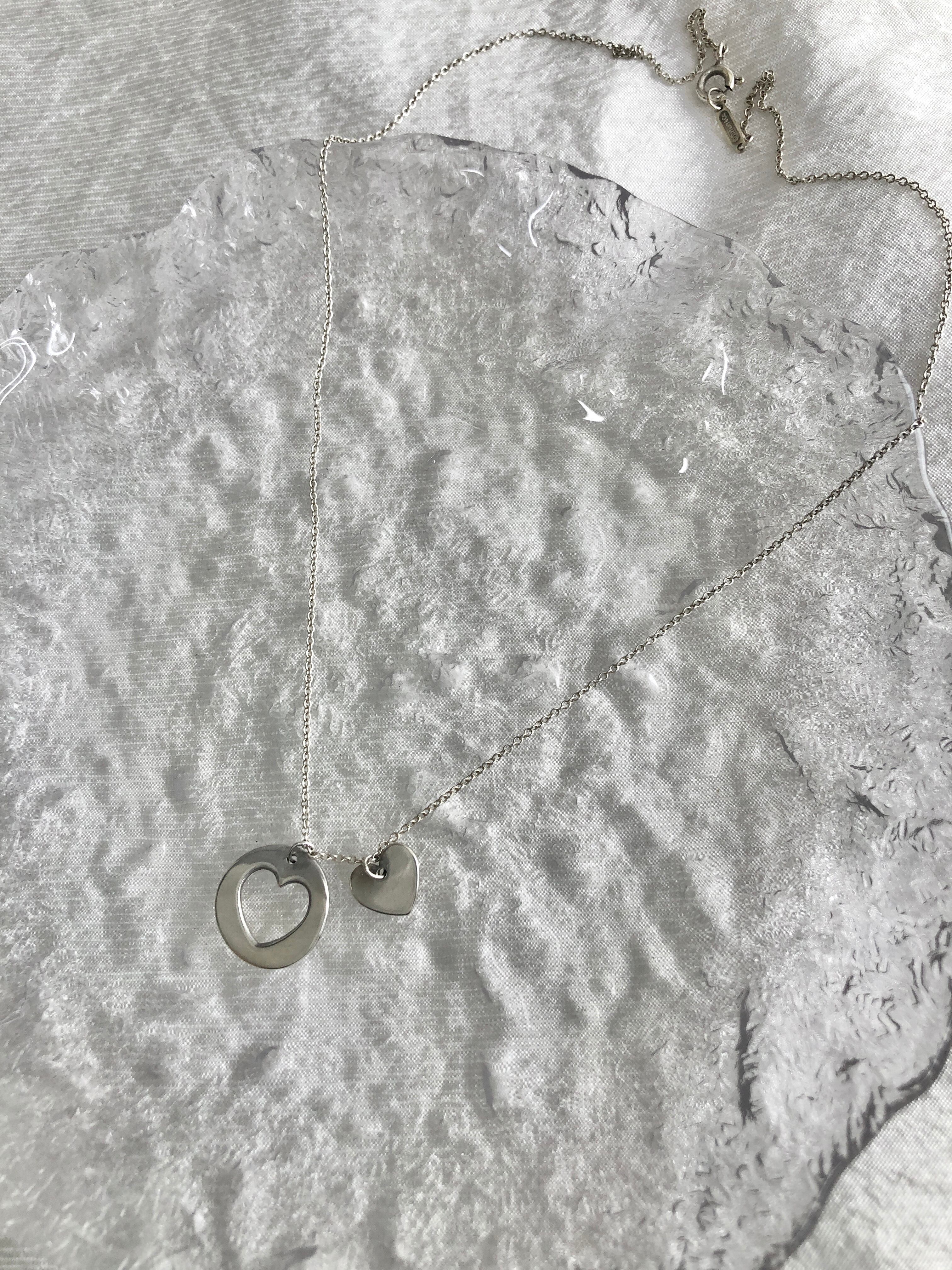 Tiffany & Co. ティファニー ネックレス シルバー ハート 925 vintage ヴィンテージ オールド 2w6fek