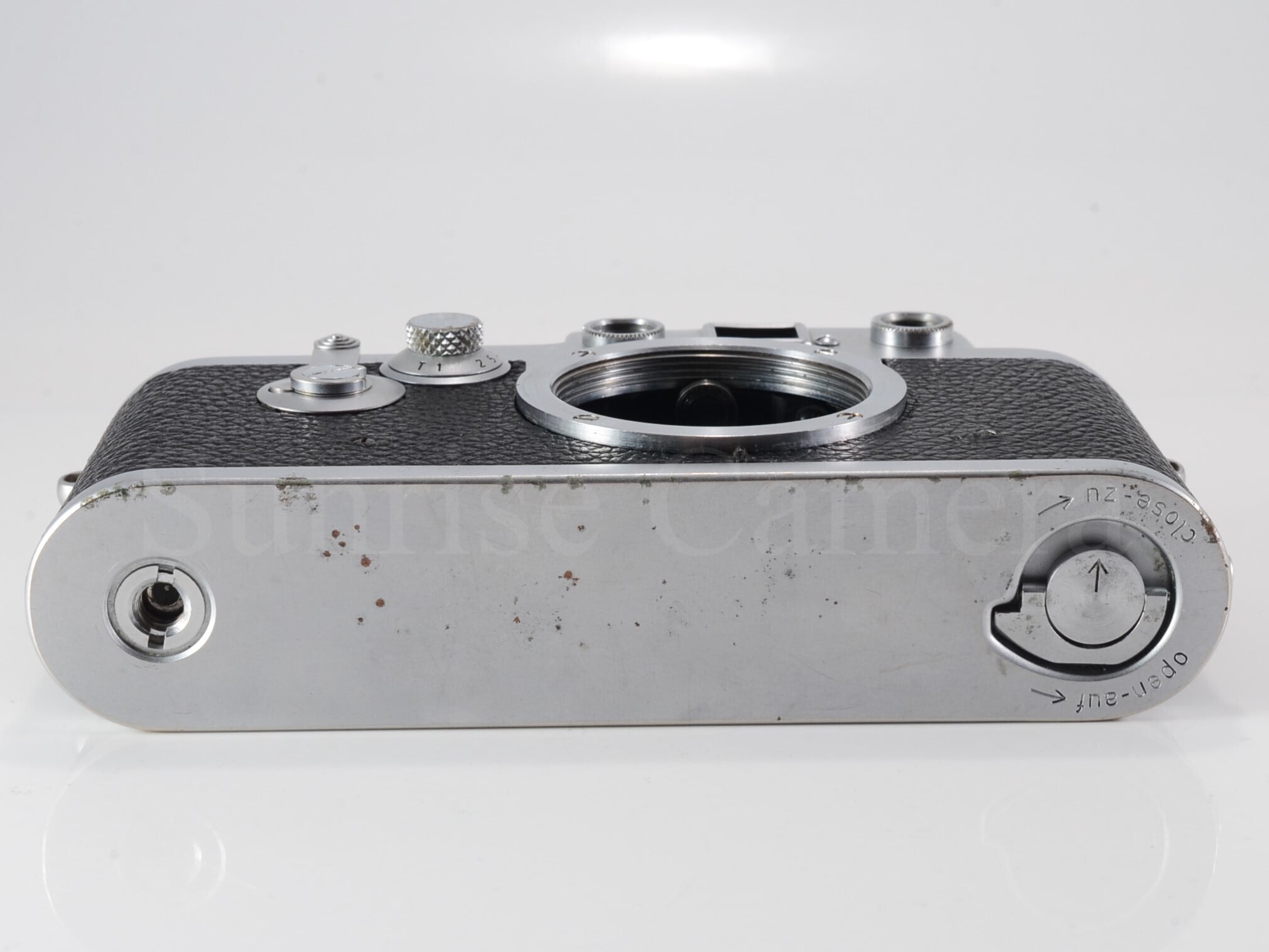 中古】Leica IIIf ボディ レッドダイヤル セルフ付 オーバーホール済