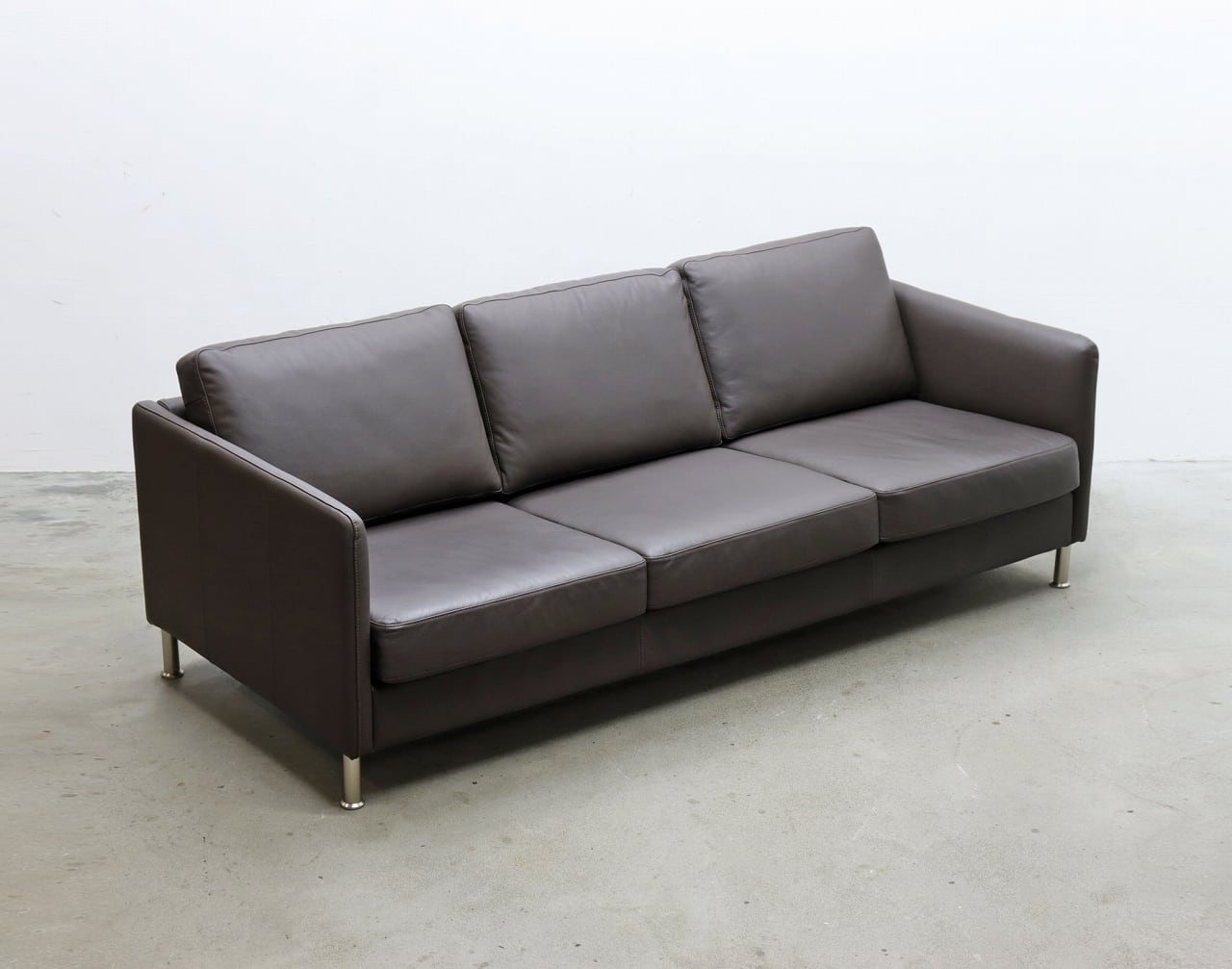 Boconcept ボーコンセプト 本革 モダン 3Pソファ 北欧 デンマーク モダン 3シーター RDT07032