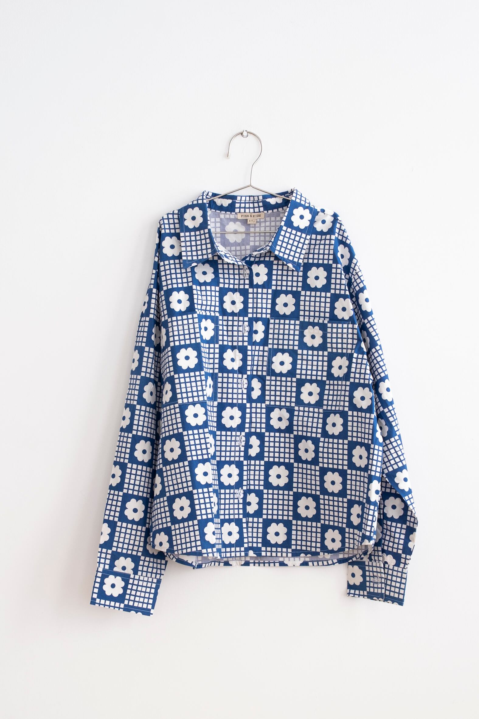 新品】FISH & KIDS 花柄ジャケット 8-9y FISH & KIDS / NAVY FLOWERS