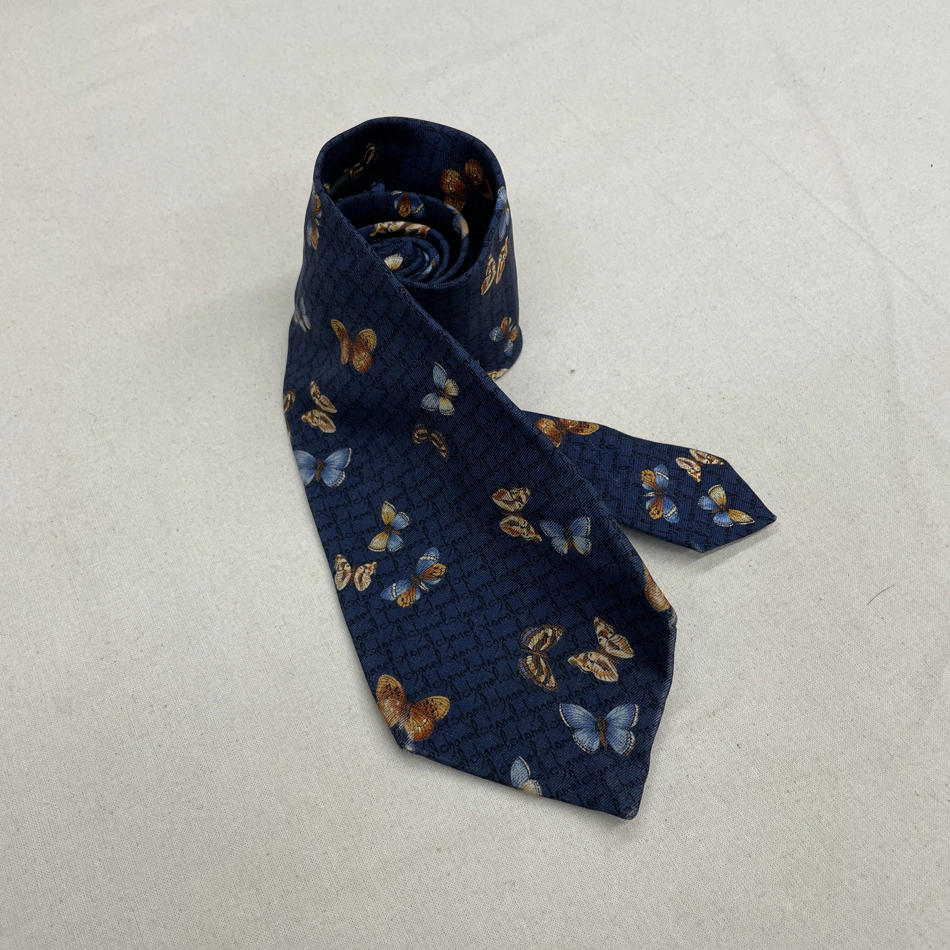 CHANEL 】 necktie シャネル ネクタイ イタリア製 | no pain no gain