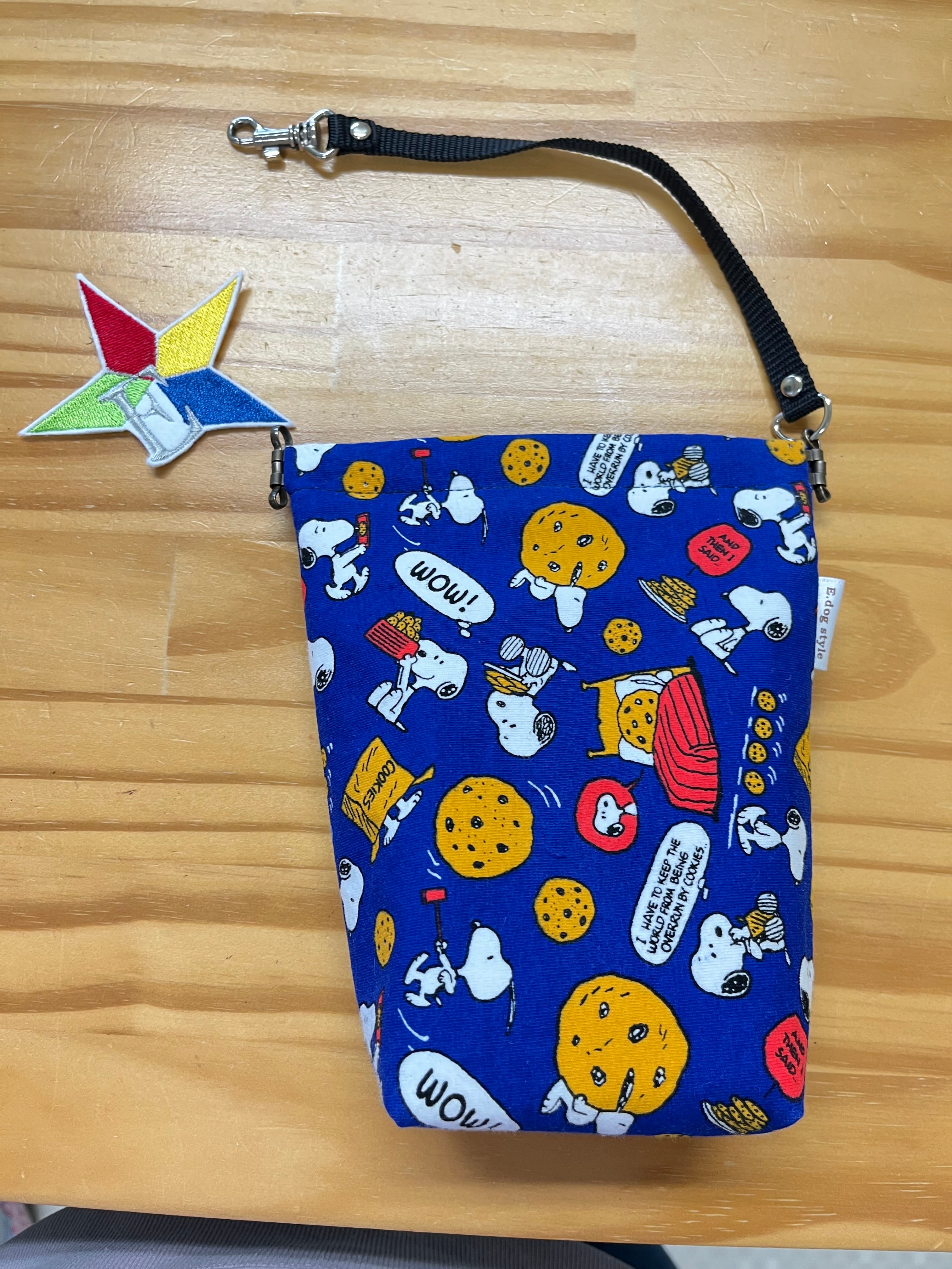 Lee スヌさん柄キャリーバッグマナーポーチ付き