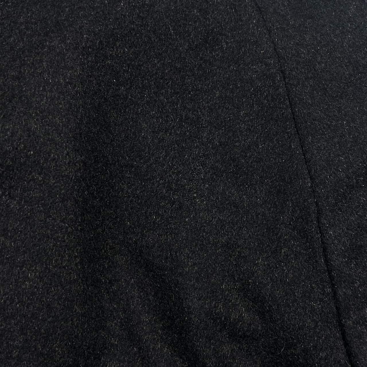 カシミヤ100% EQUES エクエス ステンカラーコート L/グレー ダークグレー メンズ