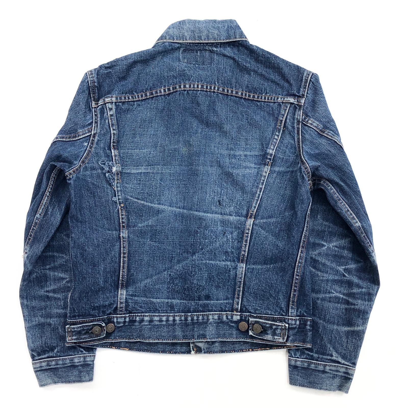 LEVI'S リーバイス 60年代 USA製 70505 4th BIG E 不均等V ボタン裏