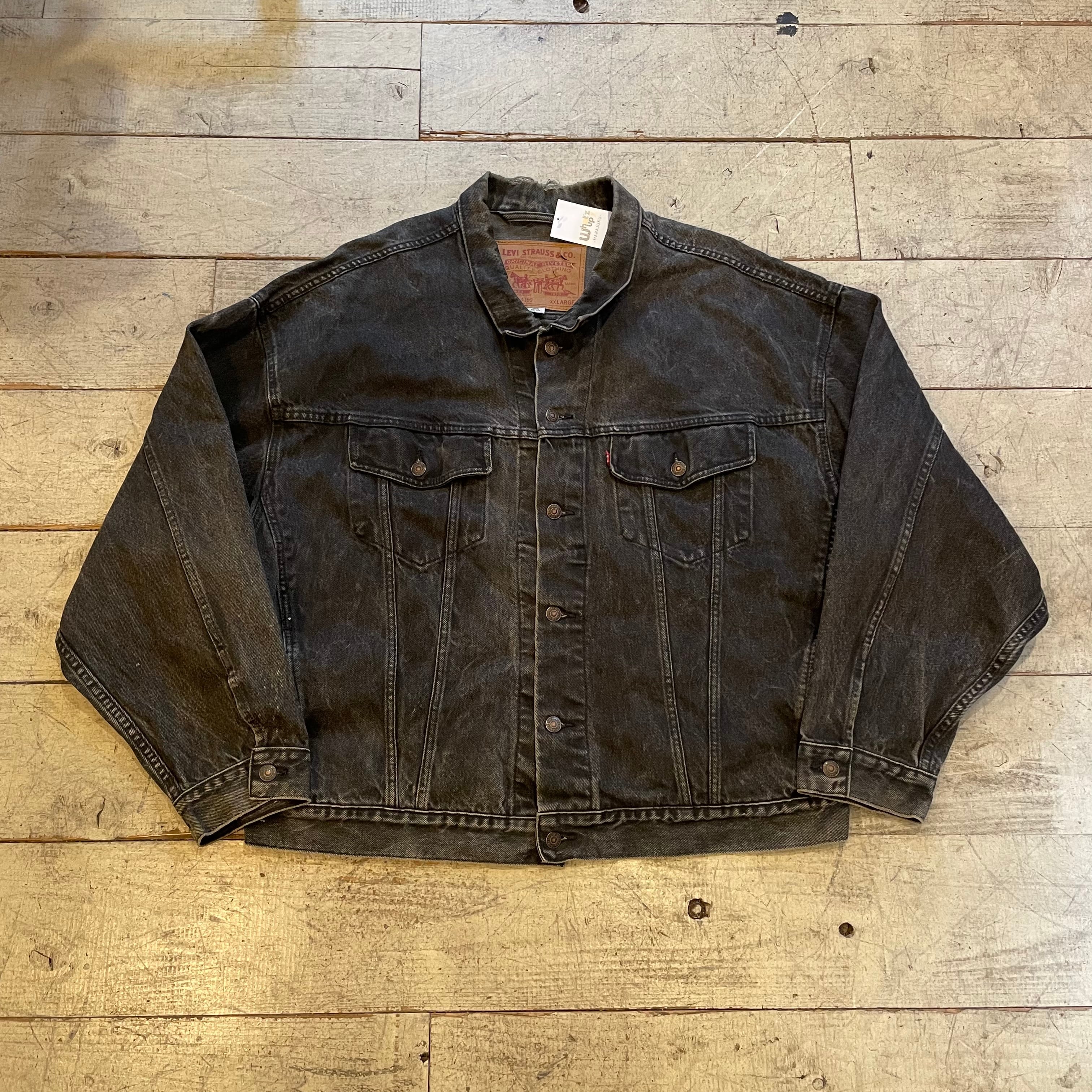 Levi's 90s 70598-4159 ブラックデニムジャケット ジージャン | ochge.org