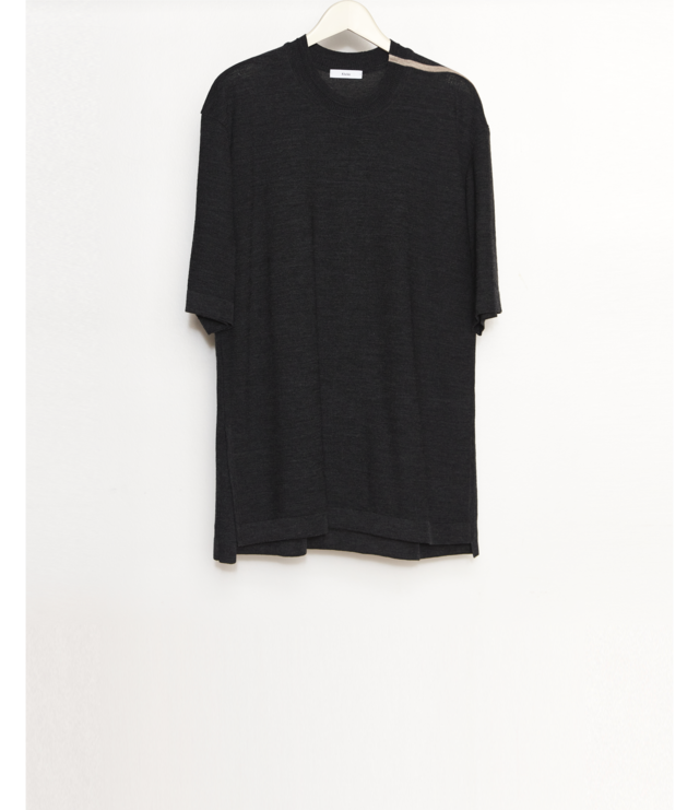 Knit T-Shirt / Black