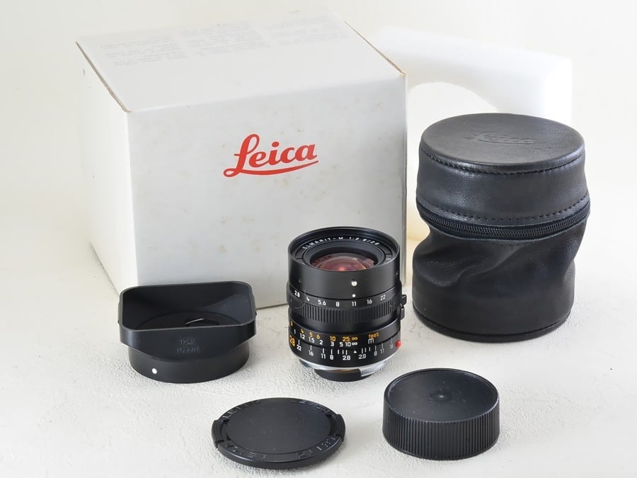 Leica ELMARIT-M 28mm F2.8 E49 12536フード 元箱付 ライカ（20787） | サンライズカメラーSunrise  Cameraー
