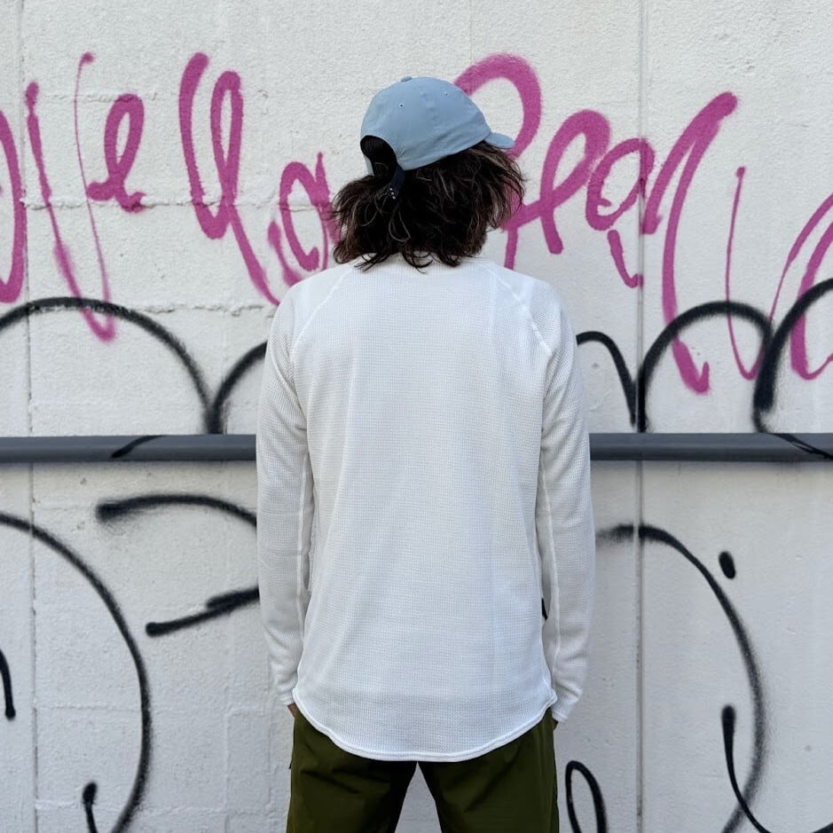 ANSWER4 / Thermal Pro®︎ Long Sleeve Tshirt (WHITE) | 道がまっすぐ