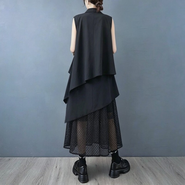 Asymmetric mesh layered set-up C1592