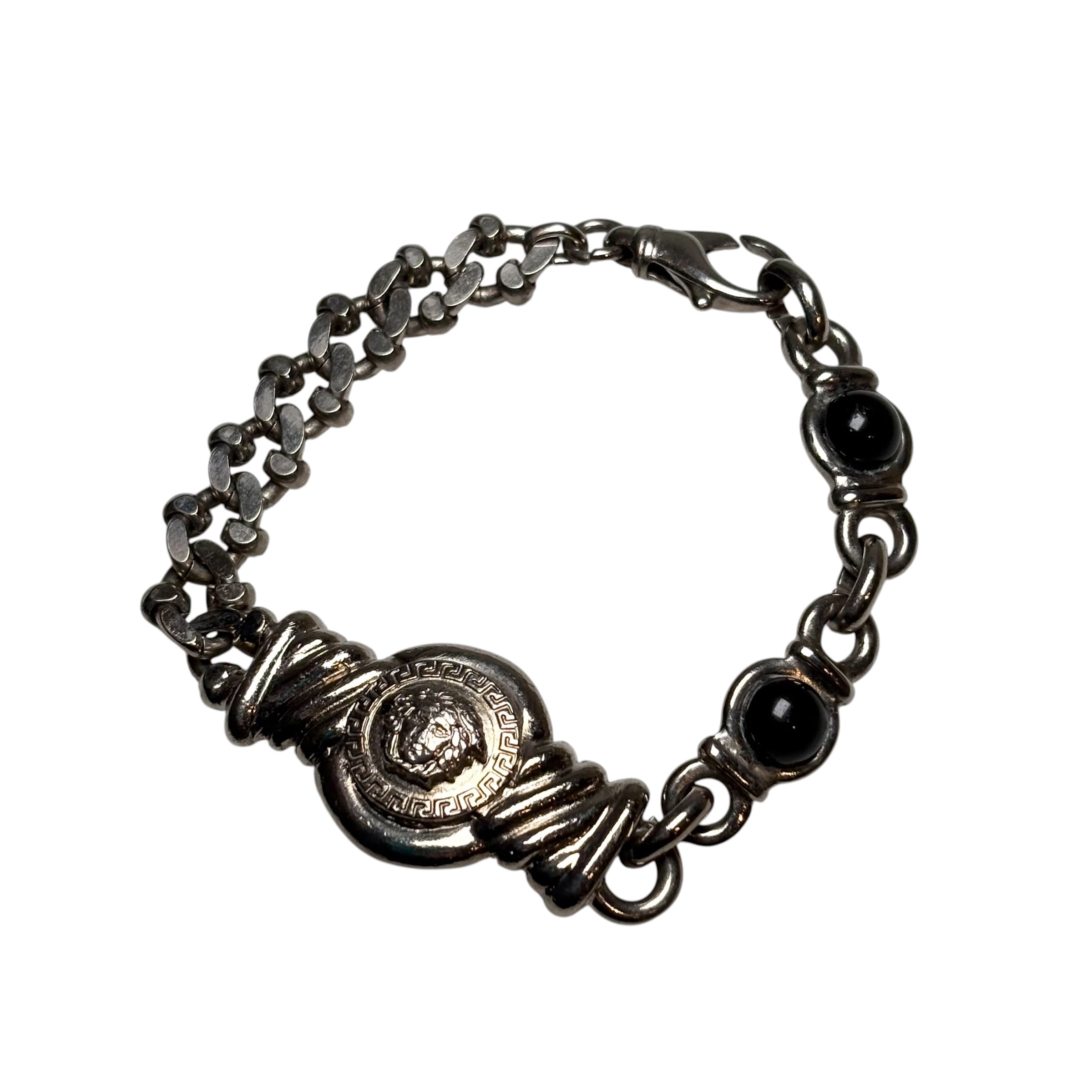LION HEART silver “BASIC Blacksmith” bangle | NOIR ONLINE
