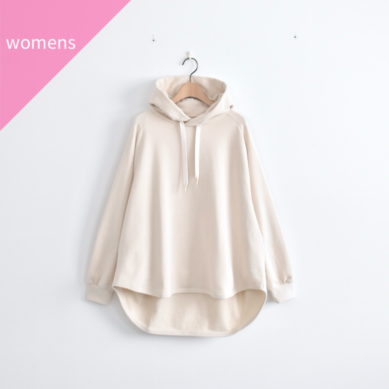 ESTROISLOSE | セントラル裏毛 フードプルオーバー 裏毛 パーカー