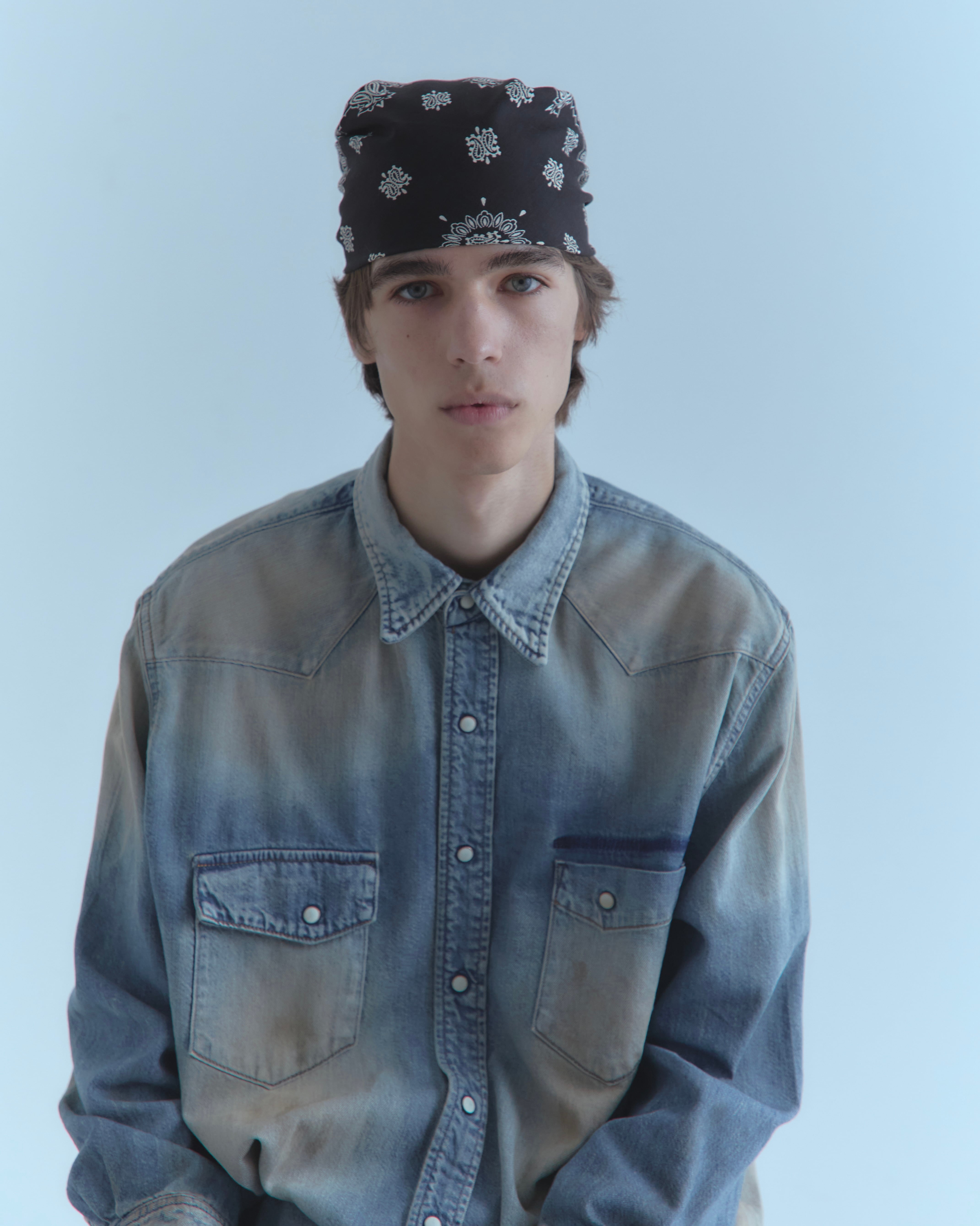 MH024 Denim Shirt | MIYAGIHIDETAKA