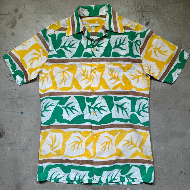 50's CAL-MADE Sportsman of HOLLYWOOD レーヨンシャツ チェック