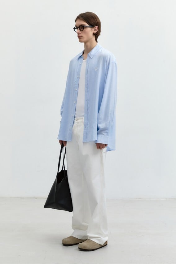 ☆LE SSERAFIM ユンジン 着用！！【DUNST】UNISEX CLASSIC LINEN SHIRT