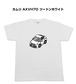 【トヨタ カムリ AXVH70 ツートンホワイト】イラスト入りTシャツ 車好き 納車祝い プレゼント グッズ カスタム【送料無料】