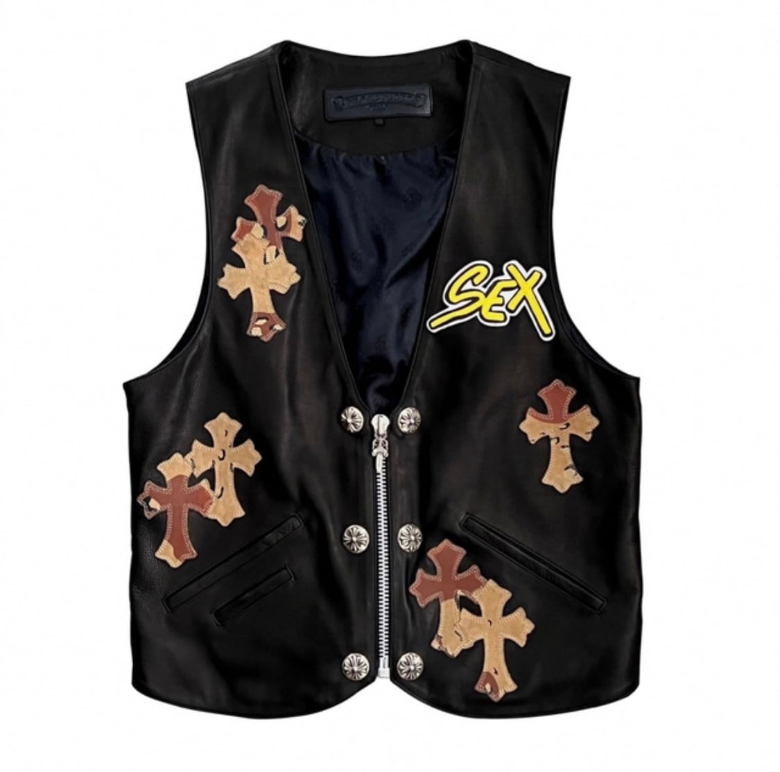 CHROME HEARTS クロムハーツ sex record vest ベスト | chromehearts