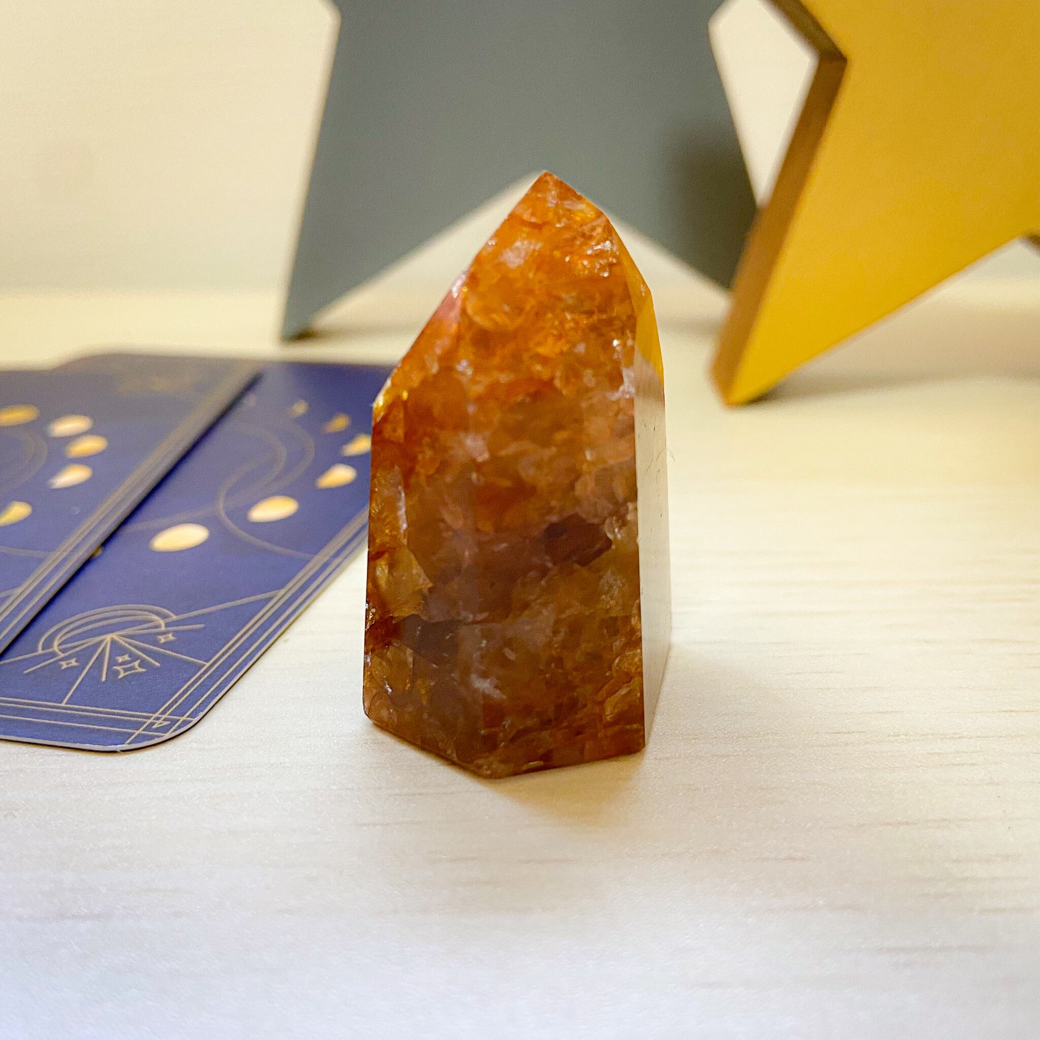 ゴールデンヒーラー ポイント【天然石・パワーストーン】 | Star-Speak