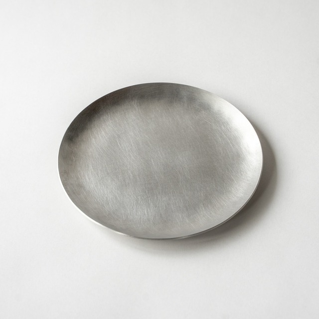 丸皿＜M＞ / アルミニウム　minimal plate <circle-M> / aluminum