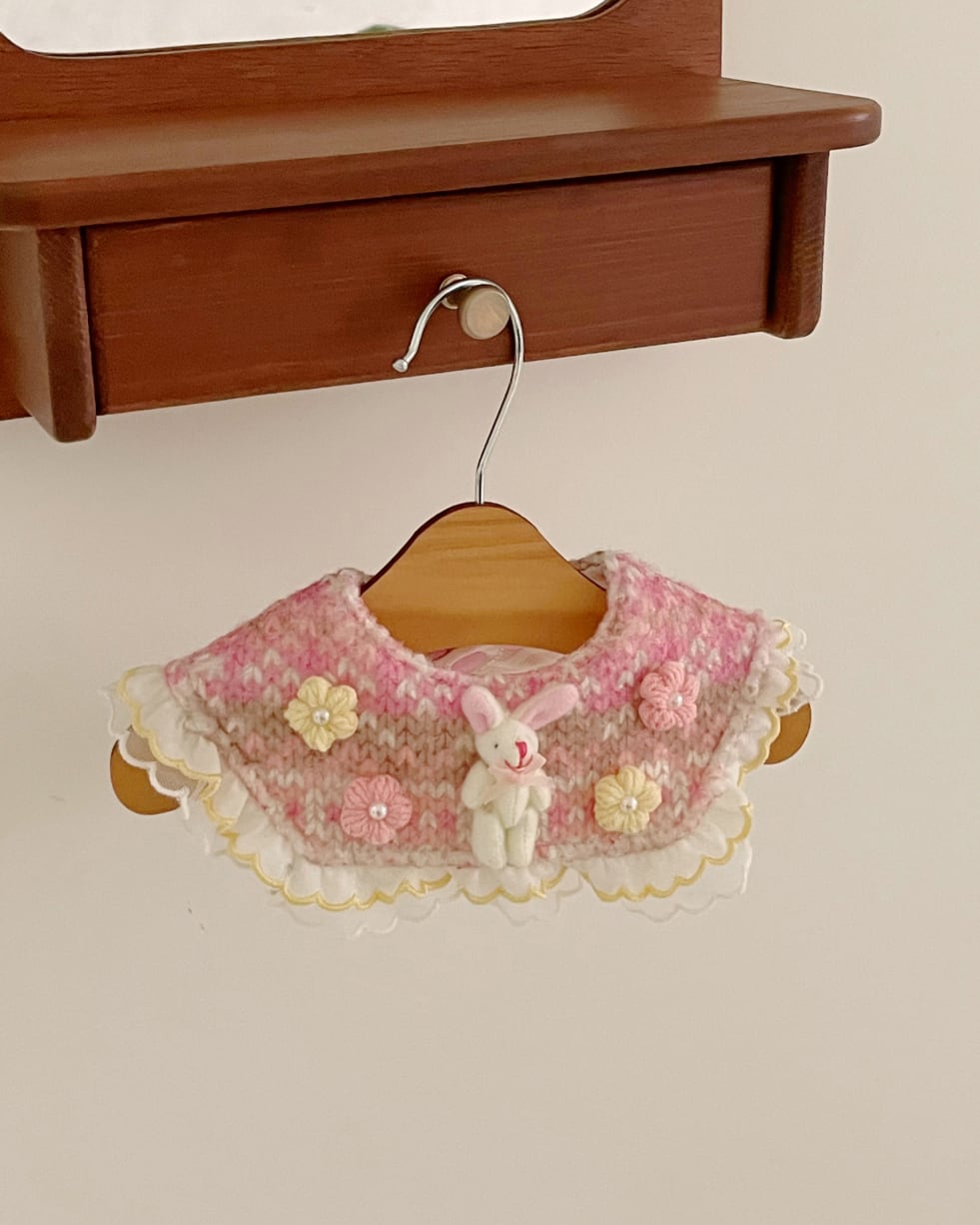 S.M/即納【hugmemore】Fondant Cape (Pink)