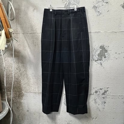 YOKE ヨーク 20AW 1TUCK WIDE TROUSERS トラウザー スラックスパンツ